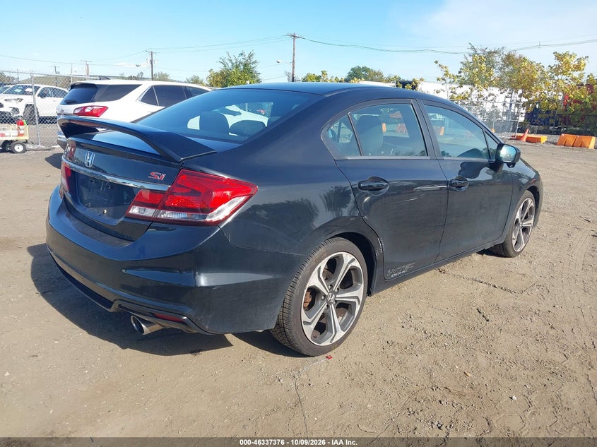 Vin: 2hgfb6e50fh701235, lot: 46837635, honda civic si 20154