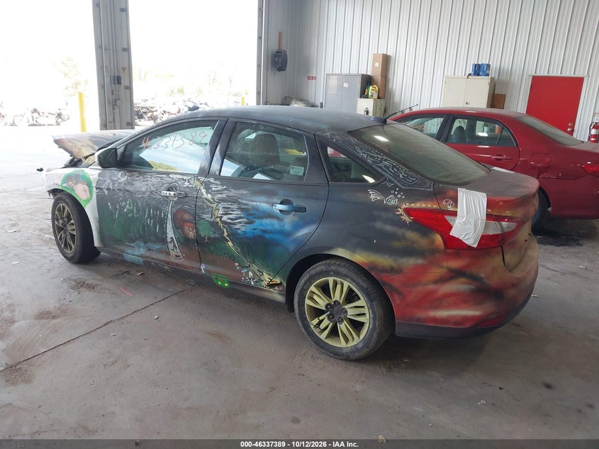 Vin: 1fahp3h26cl437158, lot: 46837648, ford focus sel 20123