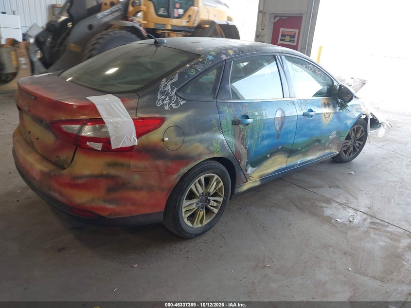 Vin: 1fahp3h26cl437158, lot: 46837648, ford focus sel 20124