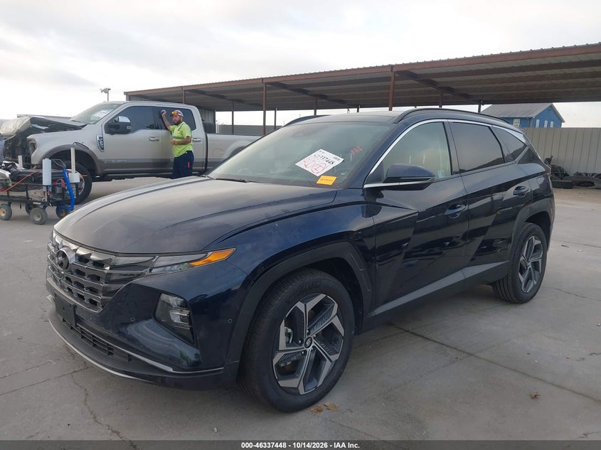 2024 Hyundai Tucson Hybrid Limited, Right Front, IAAI, VIN KM8JECD13RU245404 — photo 2