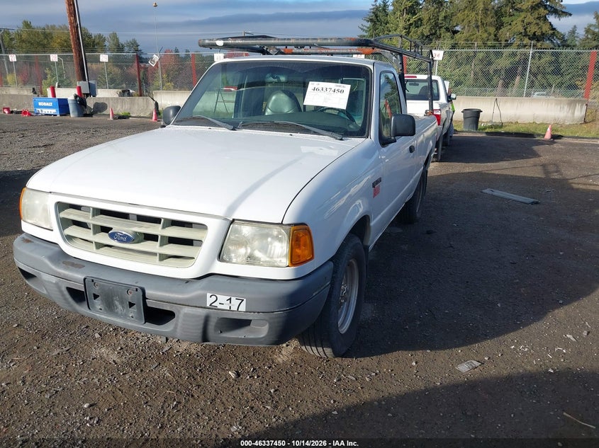 2001 Ford Ranger Xl/Xlt, Normal Wear & Tear, IAAI, VIN 1FTYR10DX1PB53799 — photo 2