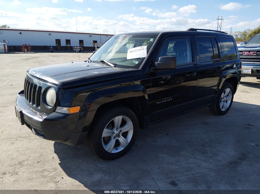 Vin: 1c4njpfa3ed508524, lot: 46837710, jeep patriot latitude 20142