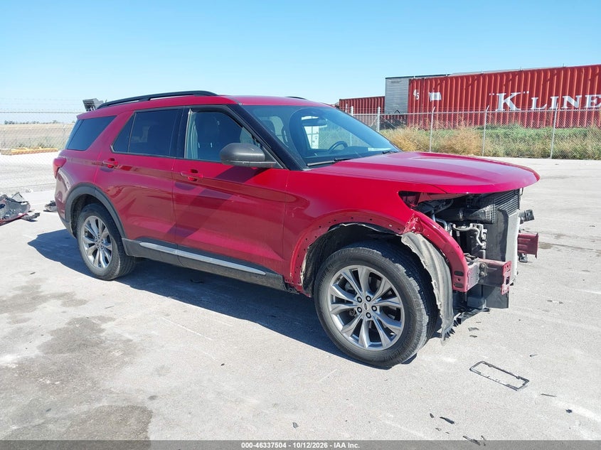 Vin: 1fmsk8dh8lgb40693, lot: 46837762, ford explorer xlt 20201