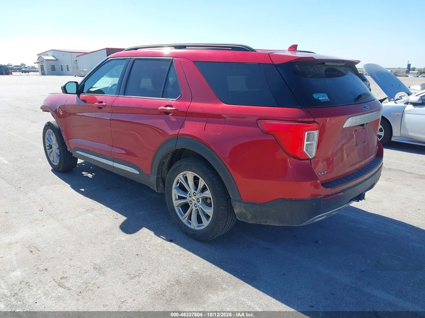 Vin: 1fmsk8dh8lgb40693, lot: 46837762, ford explorer xlt 20203
