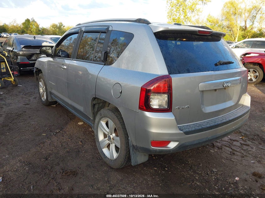 Vin: 1c4njdbb2gd535102, lot: 46837768, jeep compass sport 20163