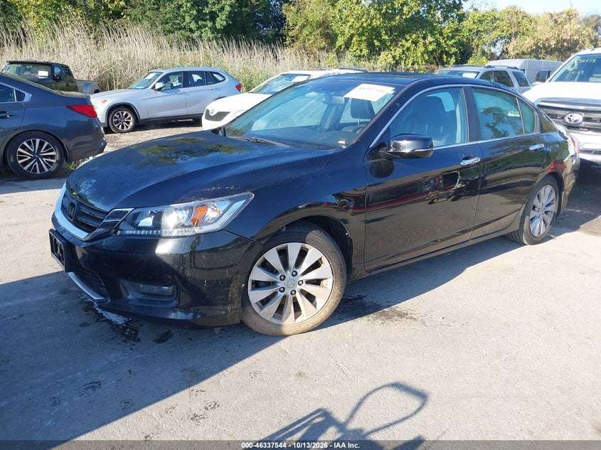 Vin: 1hgcr2f84ea057638, lot: 46837803, honda accord exl 20142