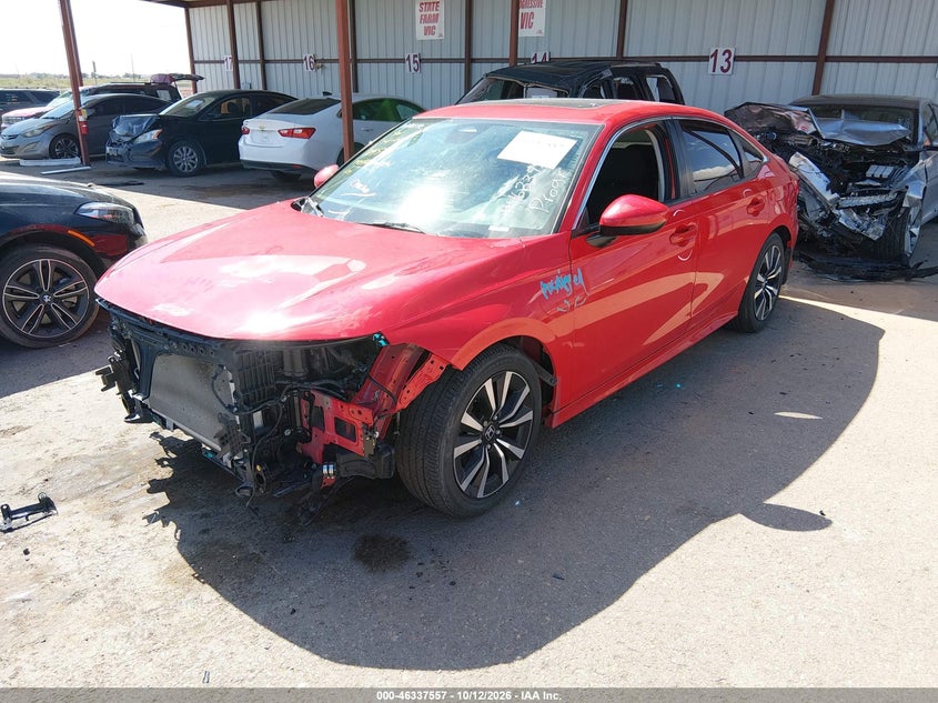 Vin: 2hgfe1f70nh328982, lot: 46837815, honda civic ex 20222