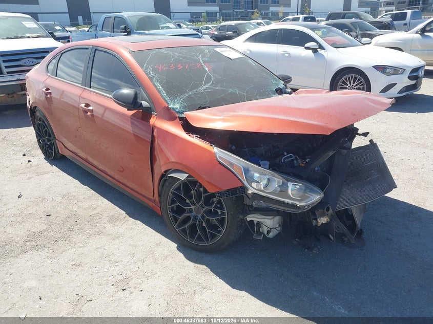 Vin: 3kpf34ad4me398188, lot: 46837842, kia forte gt-line 20211
