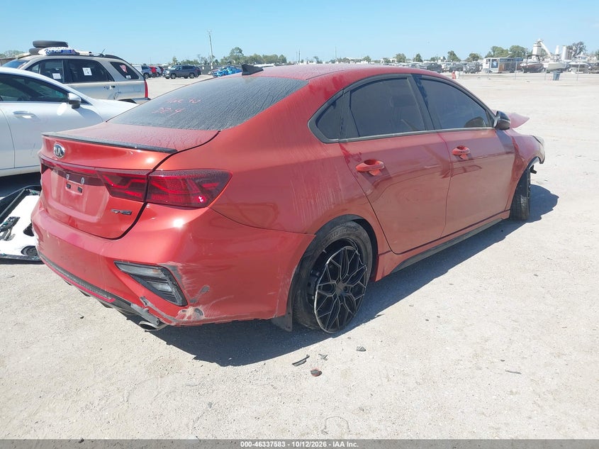 Vin: 3kpf34ad4me398188, lot: 46837842, kia forte gt-line 20214