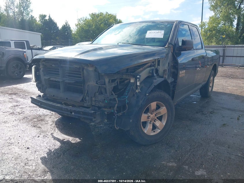 2017 Ram 1500 Express 4X2 6'4 Box, Rear, IAAI, VIN 1C6RR6FG4HS532573 — photo 2