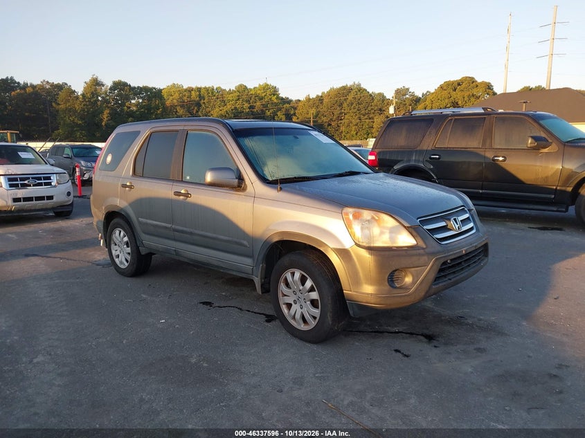 2006 Honda Cr-V Ex, Wear, IAAI, VIN SHSRD78826U435121