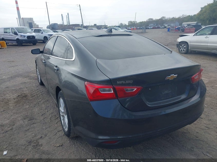 Vin: 1g1ze5st0gf215584, lot: 46837860, chevrolet malibu 1lt 20163