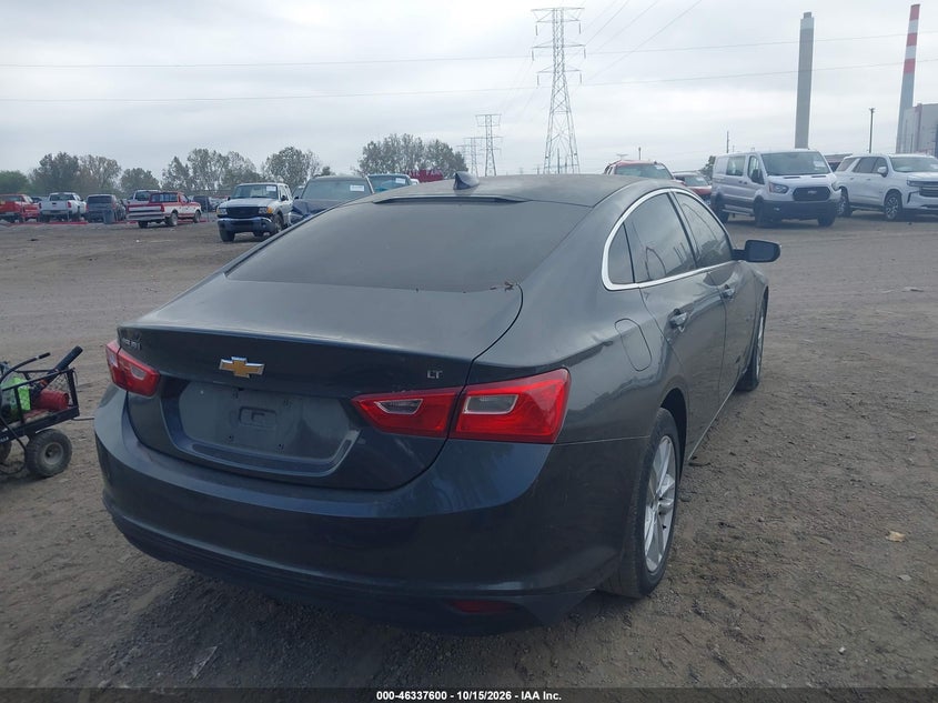 Vin: 1g1ze5st0gf215584, lot: 46837860, chevrolet malibu 1lt 20164