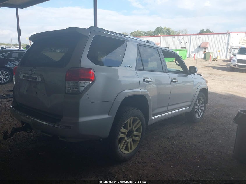 Vin: jtebu5jr7a5020981, lot: 46837885, toyota 4runner limited v6 20104