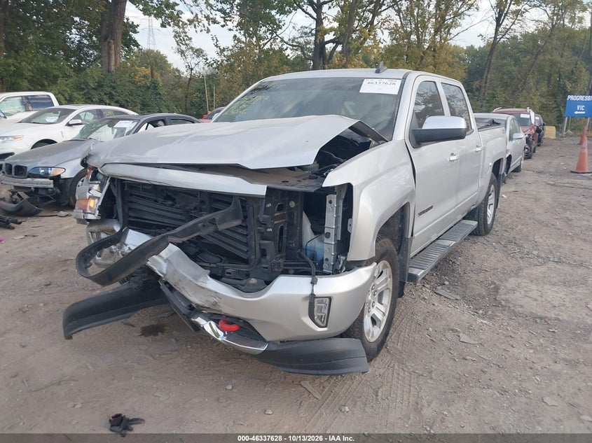 Vin: 3gcukrec5jg604546, lot: 46837887, chevrolet silverado 1500 2lt 20182
