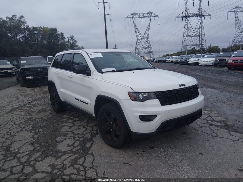 Vin: 1c4rjfag8jc503181, lot: 46837893, jeep grand cherokee upland 4x4 20181