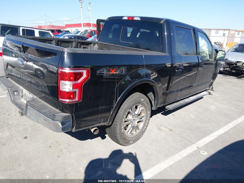Vin: 1ftew1e53jkc27901, lot: 46837924, ford f-150 lariat 20184