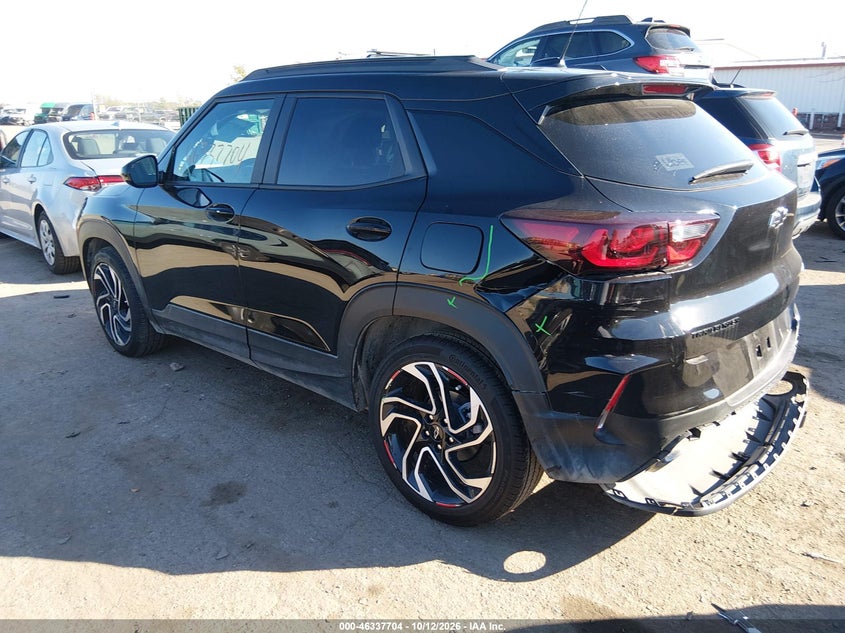 Vin: kl79mtsl2tb195061, lot: 46837963, chevrolet trailblazer fwd rs 20263
