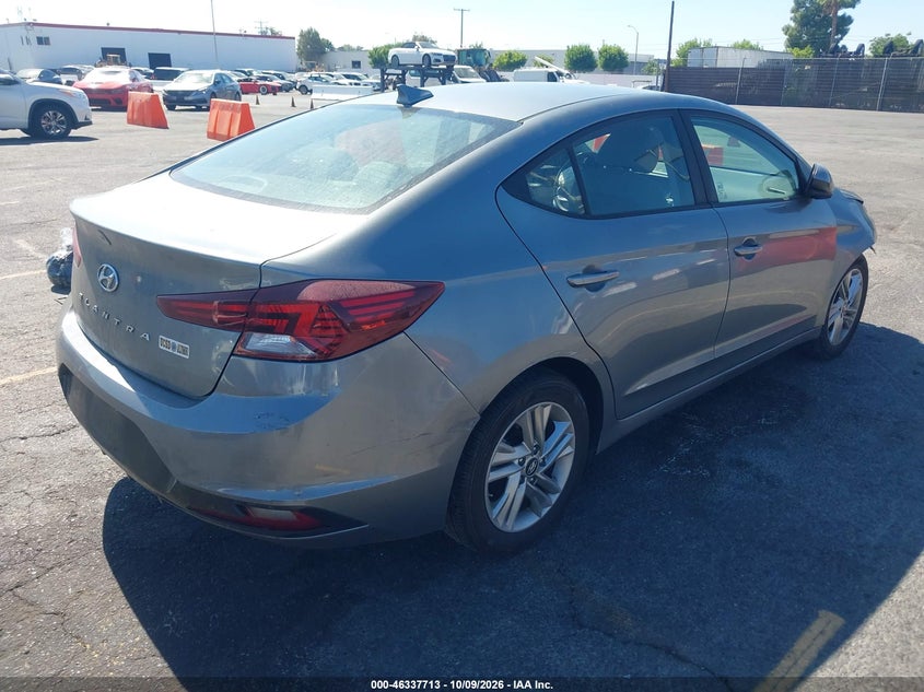 Vin: kmhd84lfxku736582, lot: 46837972, hyundai elantra sel 20194