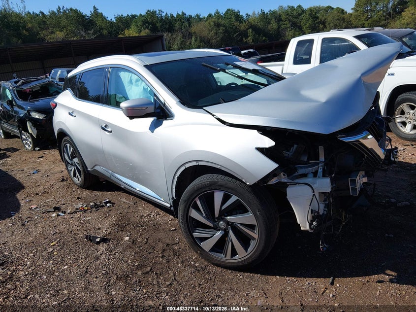 Vin: 5n1az2mg6fn249990, lot: 46837973, nissan murano platinum 2015 img_1
