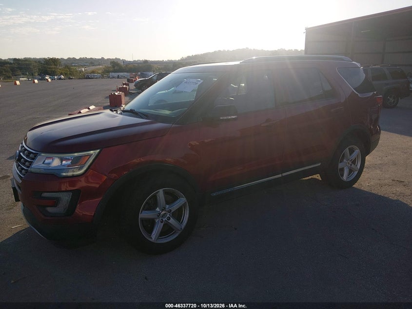 Vin: 1fm5k8d88hgc05286, lot: 46837979, ford explorer xlt 20172