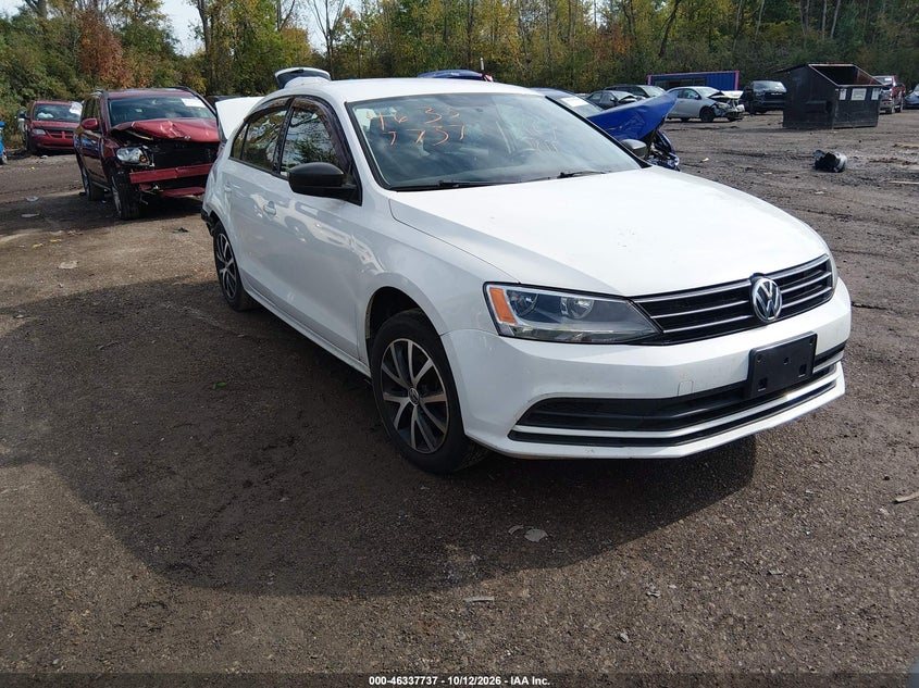 Vin: 3vwd67aj9gm256917, lot: 46837996, volkswagen jetta 1.4t se 20161
