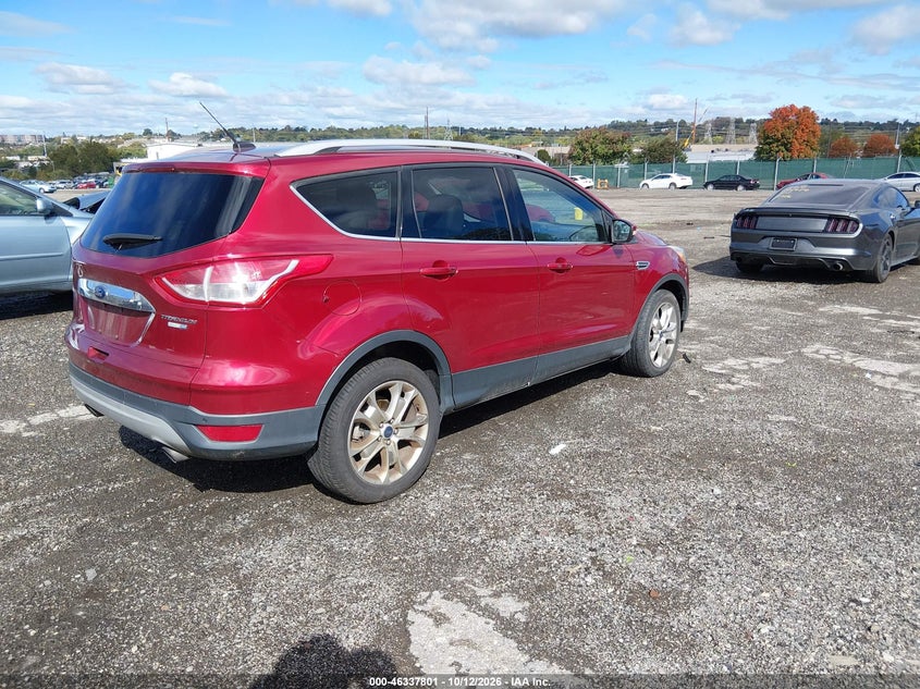 Vin: 1fmcu9j95fub48208, lot: 46838060, ford escape titanium 20154