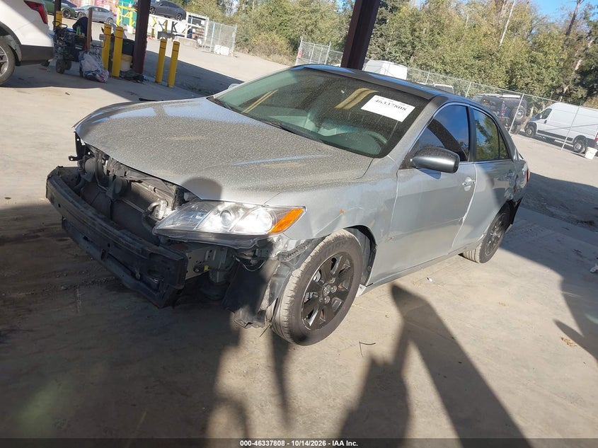 2007 Toyota Camry Hybrid, Left Front, IAAI, VIN JTNBB46K073029974 — photo 2