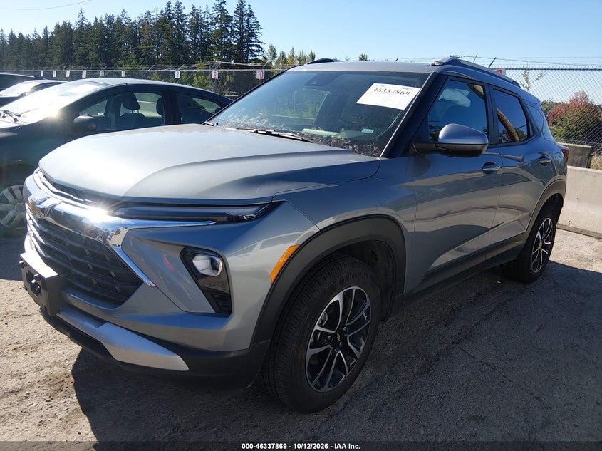 Vin: kl79mrslxtb130123, lot: 46838128, chevrolet trailblazer awd lt 20262