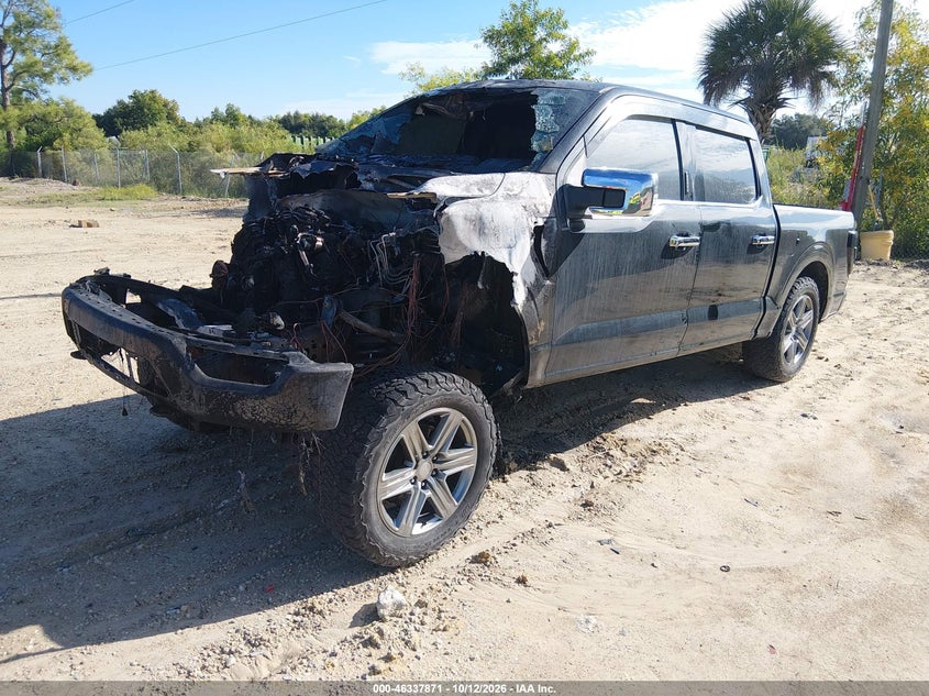 Vin: 1ftfw1e59pfb57276, lot: 46838130, ford f-150 xlt 20232