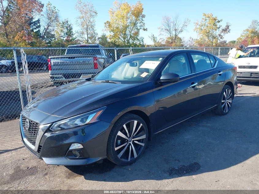 Vin: 1n4bl4fw2mn349226, lot: 46838146, nissan altima platinum intelligent awd 20212