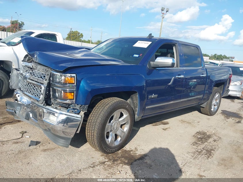 Vin: 3gcpcsec3fg513283, lot: 46838149, chevrolet silverado 1500 1lz 20152
