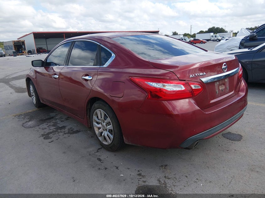Vin: 1n4al3ap7gn369756, lot: 46838188, nissan altima 2.5/2.5 s/2.5 sl/2.5 sr/2.5 sv 20163