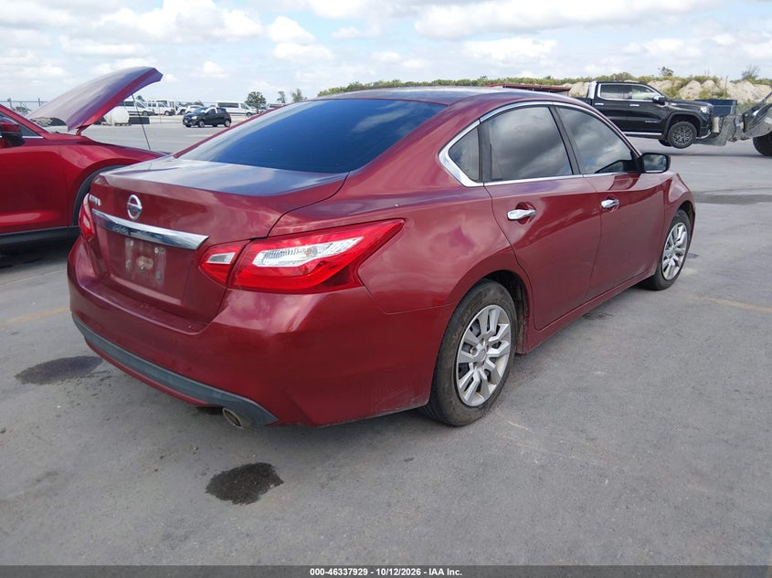 Vin: 1n4al3ap7gn369756, lot: 46838188, nissan altima 2.5/2.5 s/2.5 sl/2.5 sr/2.5 sv 20164