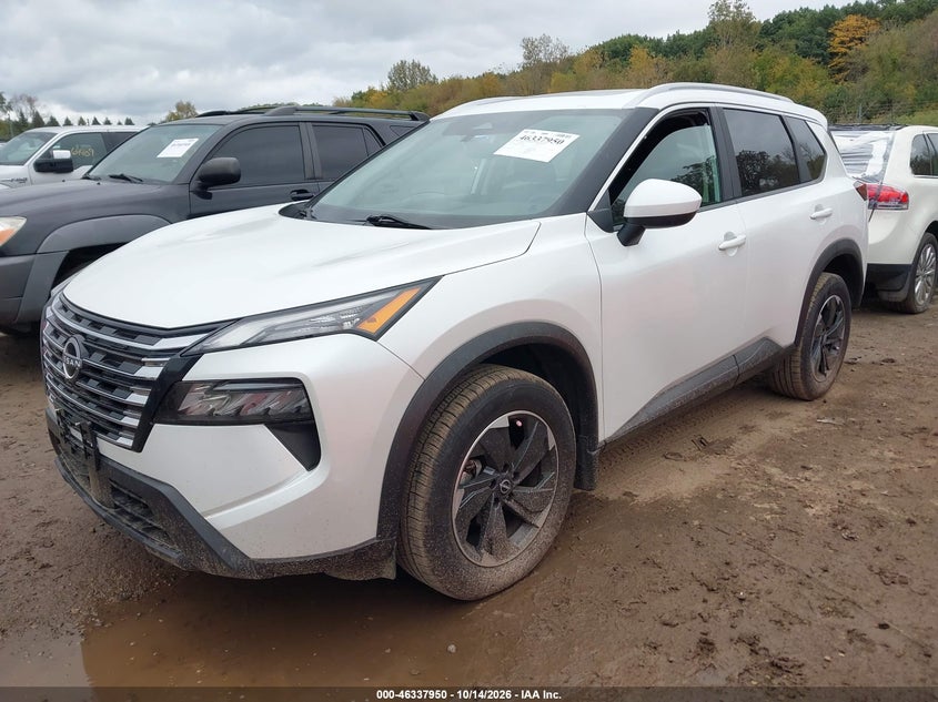 2024 Nissan Rogue Sv Intelligent Awd, Rear, IAAI, VIN 5N1BT3BB0RC734869 — photo 2