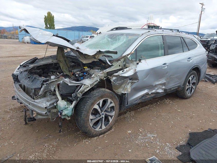 Vin: 4s4btgnd9l3100553, lot: 46838216, subaru outback limited xt 20202