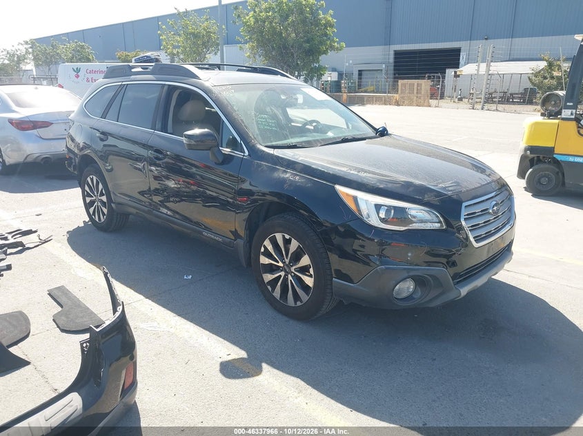 Vin: 4s4bsanc4h3353987, lot: 46838225, subaru outback 2.5i limited 20171
