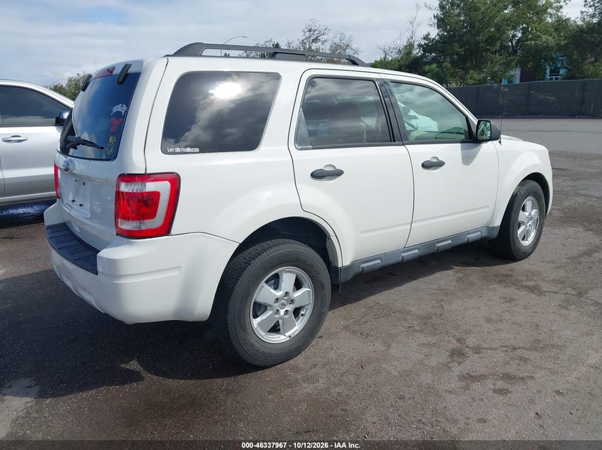 Vin: 1fmcu0d76ckc18893, lot: 46838226, ford escape xlt 20124