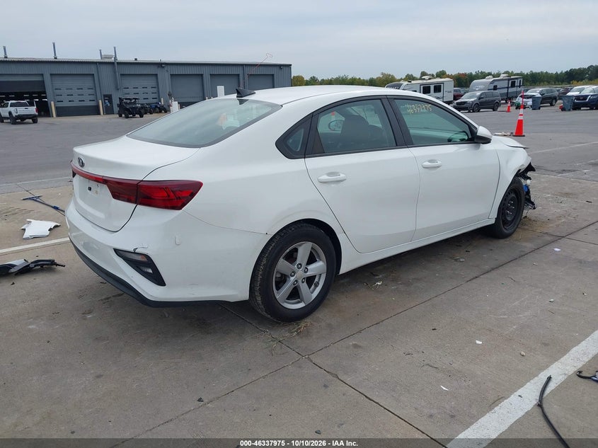 Vin: 3kpf24ad9le173847, lot: 46838234, kia forte fe 20204