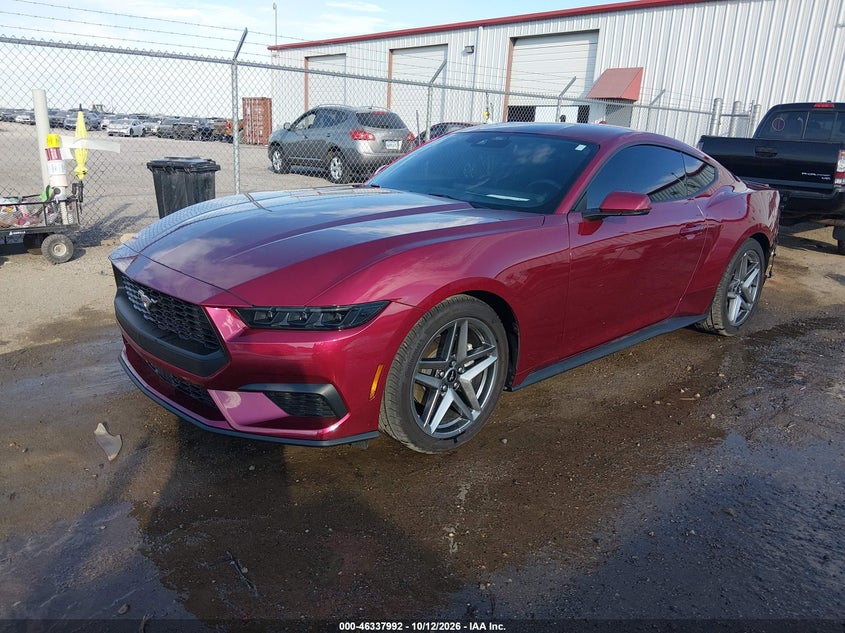 Vin: 1fa6p8th8s5129136, lot: 46838251, ford mustang ecoboost premium fastback 20252