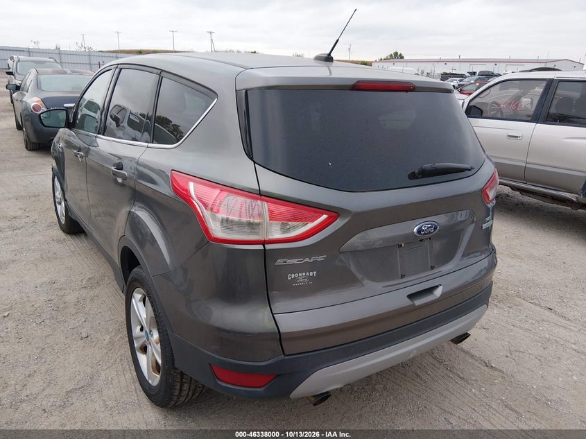 Vin: 1fmcu0gxxeua75062, lot: 46838259, ford escape se 20143