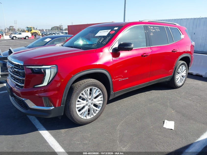 Vin: 1gkenkks7tj357888, lot: 46838267, gmc acadia elevation, fwd 20262