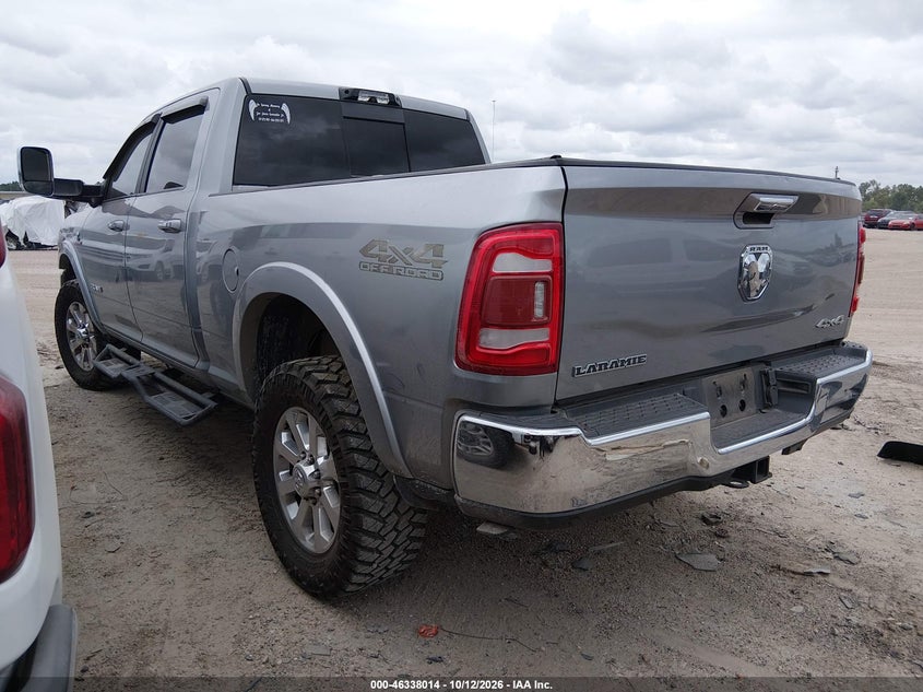 Vin: 3c6ur5fl4ng228793, lot: 46838273, ram 2500 laramie  4x4 6'4 box 20223