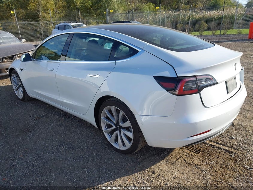 Vin: 5yj3e1ebxlf667534, lot: 46838283, tesla model 3 long range dual motor all-wheel drive 20203