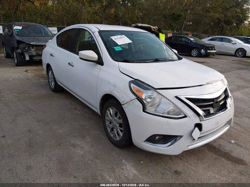 Vin: 3n1cn7ap4jl866486, lot: 46838298, nissan versa 1.6 sv 20181