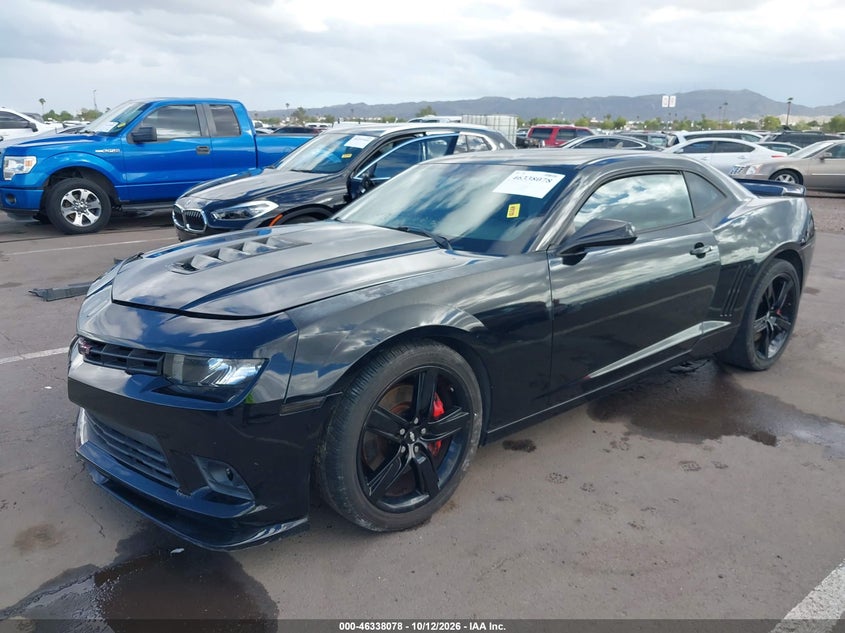 2015 Chevrolet Camaro 2Ss, Right Side, IAAI, VIN 2G1FK1EJ8F9184297 — photo 2