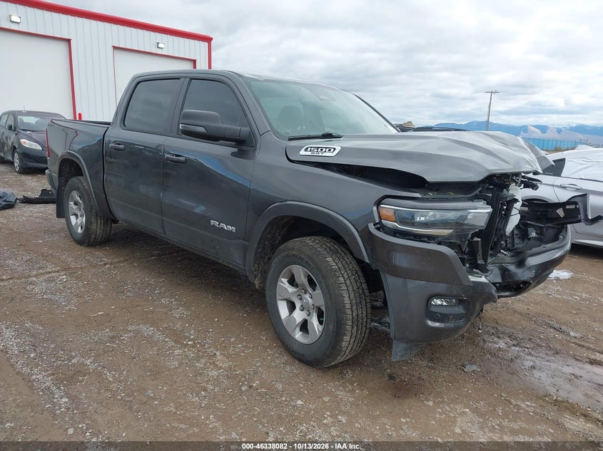 Vin: 1c6srffp8sn701727, lot: 46838341, ram 1500 big horn  4x4 5'7 box 2025 img_1