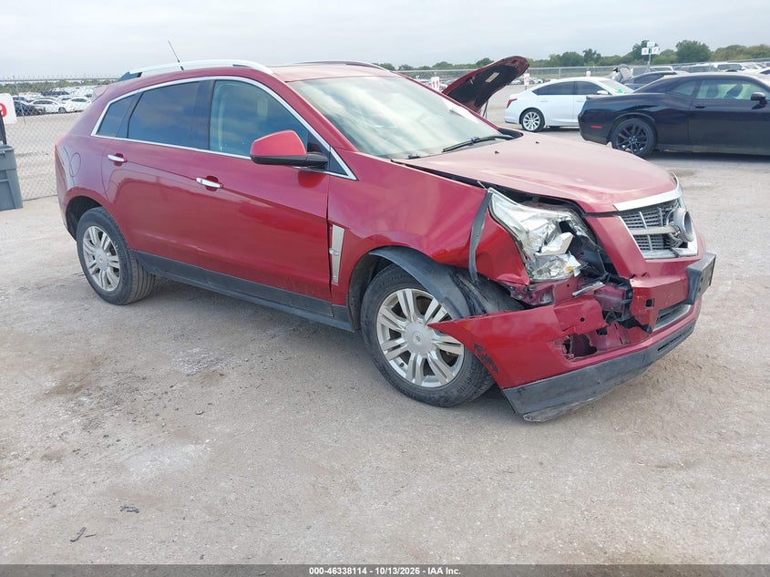 Vin: 3gyfnae35cs644377, lot: 46838373, cadillac srx luxury collection 20121