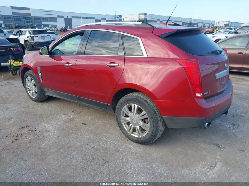 Vin: 3gyfnae35cs644377, lot: 46838373, cadillac srx luxury collection 20123