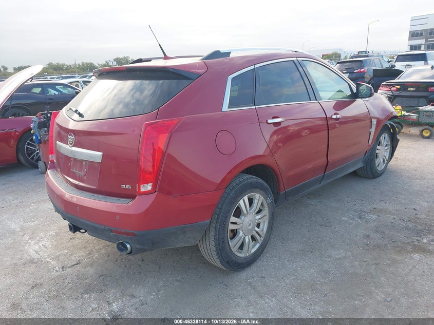 Vin: 3gyfnae35cs644377, lot: 46838373, cadillac srx luxury collection 20124